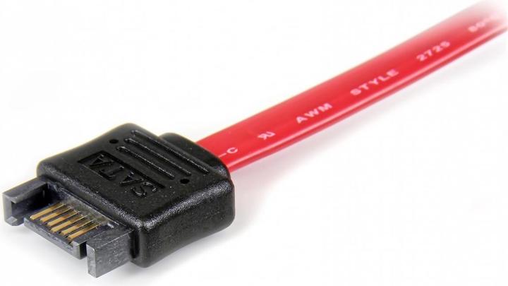 Image du produit StarTech 30cm SATA - câble d'extension - Serial-ATA 7 pin extension (30 cm, SATA III)