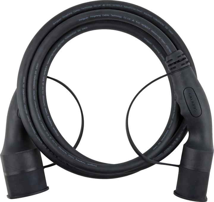 Galaxus Elektroauto-Ladekabel (Typ 2, 22 kW, 32 A, 3 m)