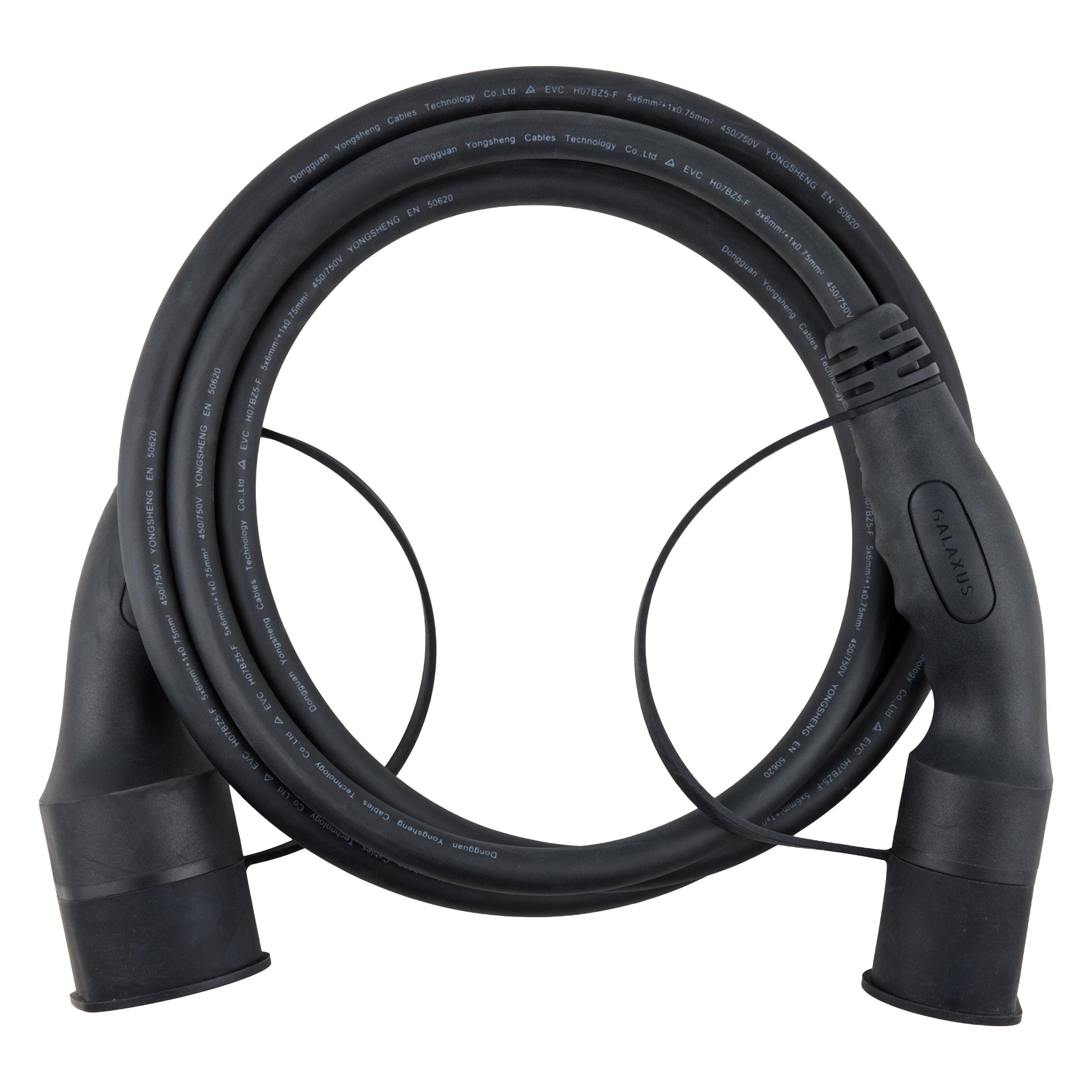 Elektroauto-Ladekabel Typ 2 (22 kW, 32 A) 3 m