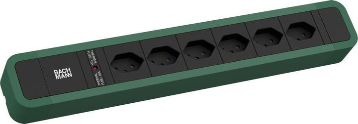 Actual product image Bachmann BACH socket strip (6x, Type 13, 2 m)