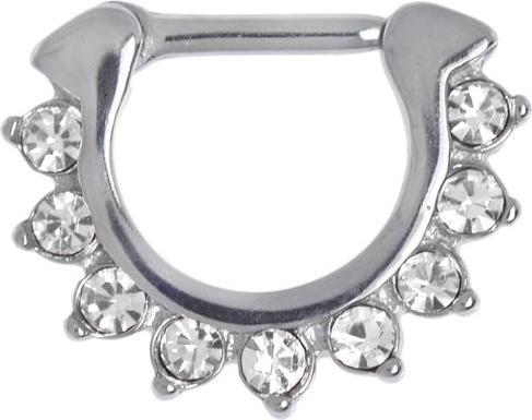 Immagine prodotto Bijouteria Piercing per naso (Zirconia, Acciaio chirurgico 316L)
