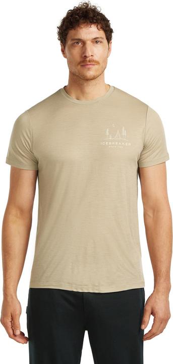 Actual product image Icebreaker Tech Lite SS Tee Peaceful Pass Flagstone (M)