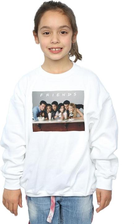 Actual product image Friends Girls Group Photo Milkshakes Sweatshirt (116)