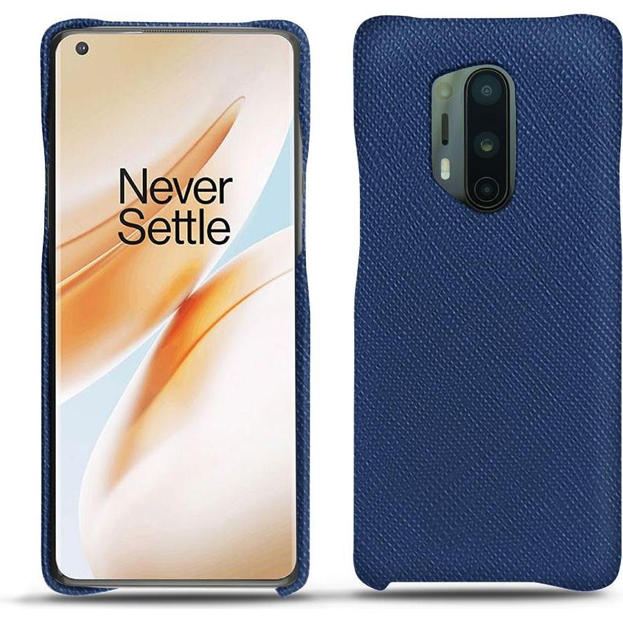 Noreve Lederschutzhülle (OnePlus 8 Pro), Smartphone Hülle, Blau