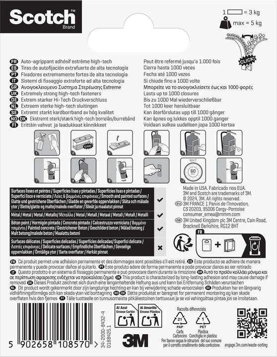 Produktbild Scotch Klettband (25 mm, 5 kg)