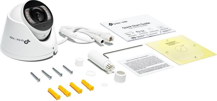 Actual product image TP-Link INSIGHT S445, CCTV security camera, Outdoor, Wired, 80 m, 120 dB, Ceiling (2688 x 1520 pixels)