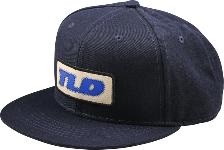 Actual product image Troy Lee Designs Flat Bill Snapback Cap, Fade out, navy, one size (One size)