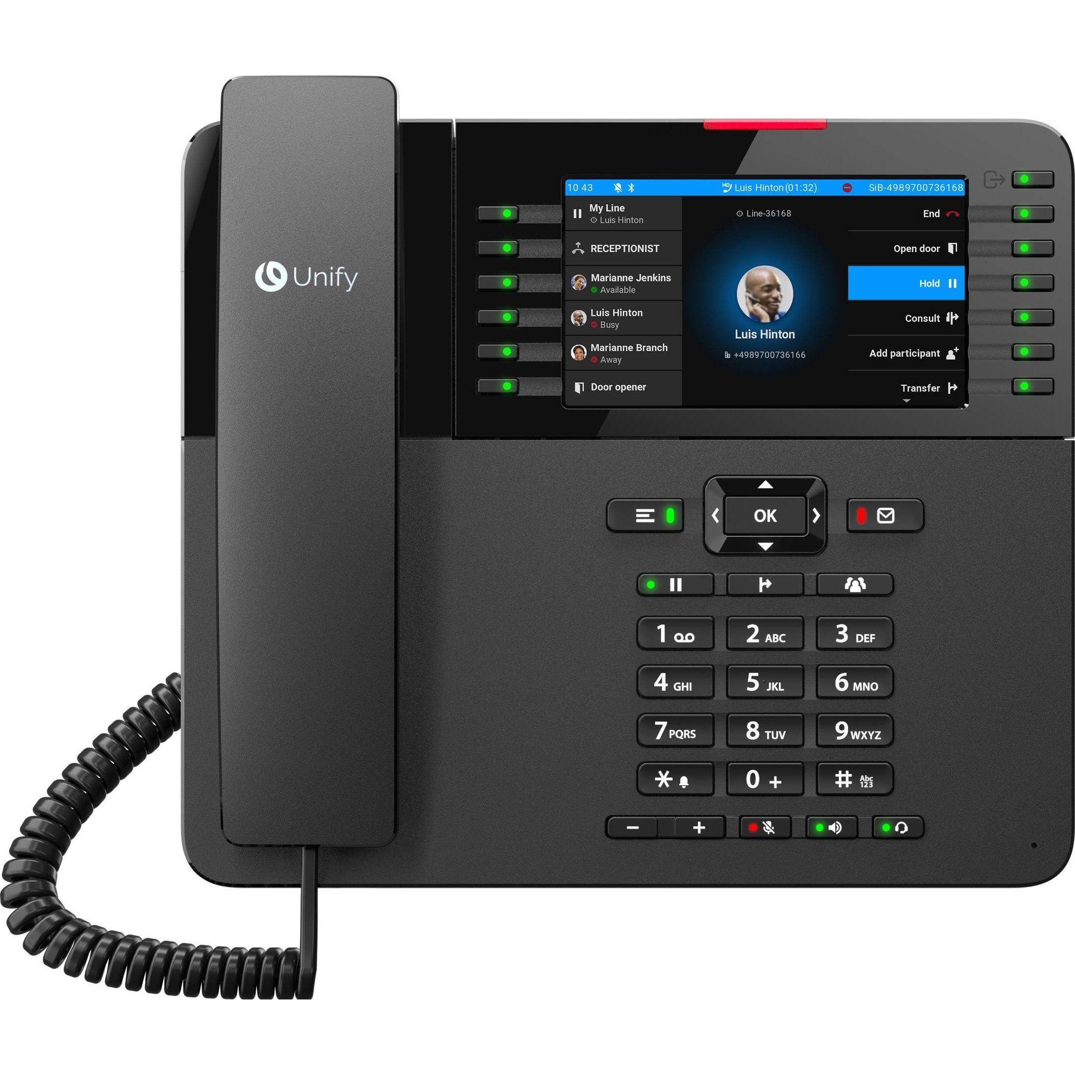 Thumbnail - Unify OpenScape Desk Phone, Telefon, Schwarz