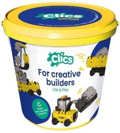 Clics ​​Arbeitsfahrzeuge im Eimer