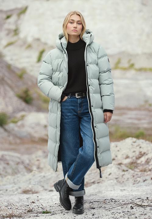 Actual product image Superdry Microfibre Longline Puffer Jkt