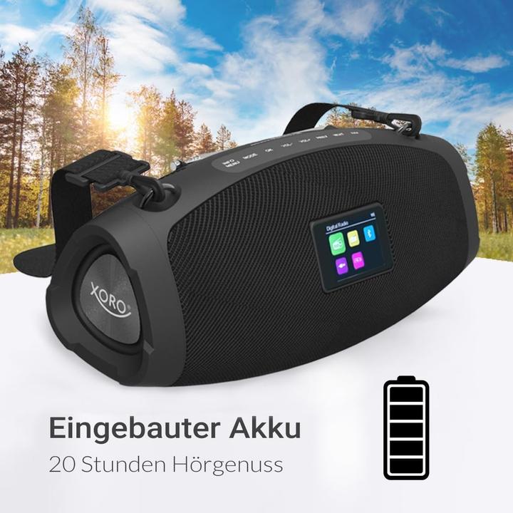Produktbild Xoro DAB 800, DAB+, FM, BT, IP44 (DAB, DAB+, FM, Bluetooth)
