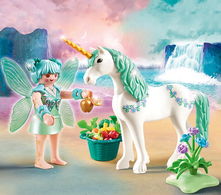 Image du produit Playmobil Licorne avec fée nourricière (70655)