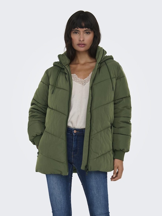 Produktbild Only Kapuze Steppjacke Steppmantel (XL)