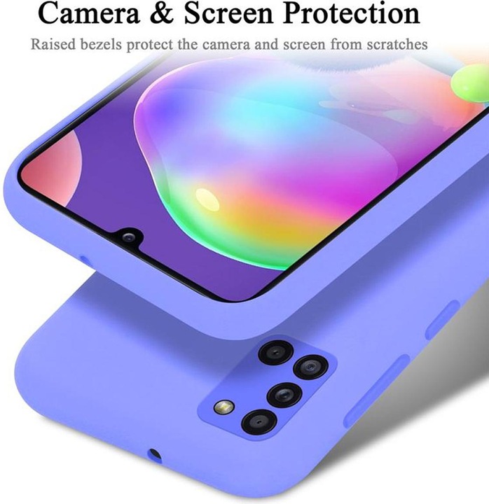 Actual product image Cadorabo TPU Liquid Silicone Case Cover (Samsung Galaxy A31)