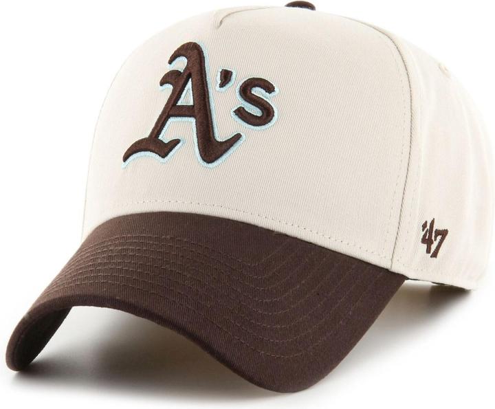 Produktbild 47 Brand Adjustable Cap - Cooperstown Oakland Athletics Bone (One Size)