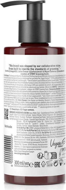 Produktbild STMNT Hydro Shampoo 300ml - A Refreshing Shampoo For All Hair Types (Flüssiges Shampoo, 300 ml)