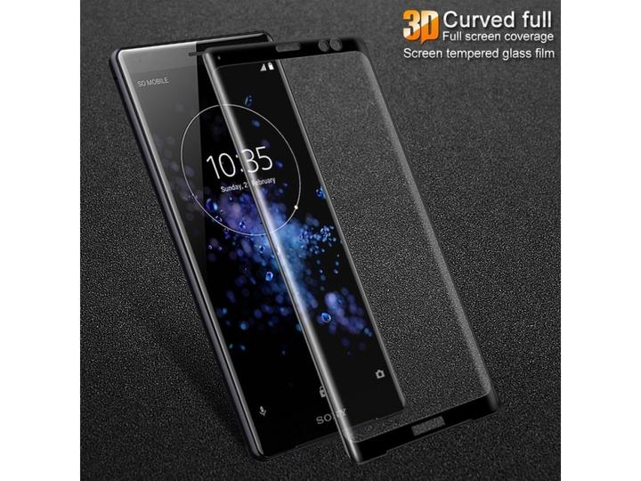 Image du produit Screenguard Sony Xperia XZ3 Full Screen Protection en verre blindé 2.5D 9H (1 pièce(s), Sony Xperia XZ3)