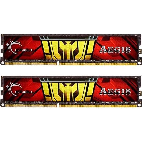 G.Skill Pamięć Aegis, DDR3, 16 GB, 1333MHz, CL9 (F3-1333C9D-16GIS) (1333 MHz, DDR3-RAM, DIMM), RAM, Rot, Schwarz