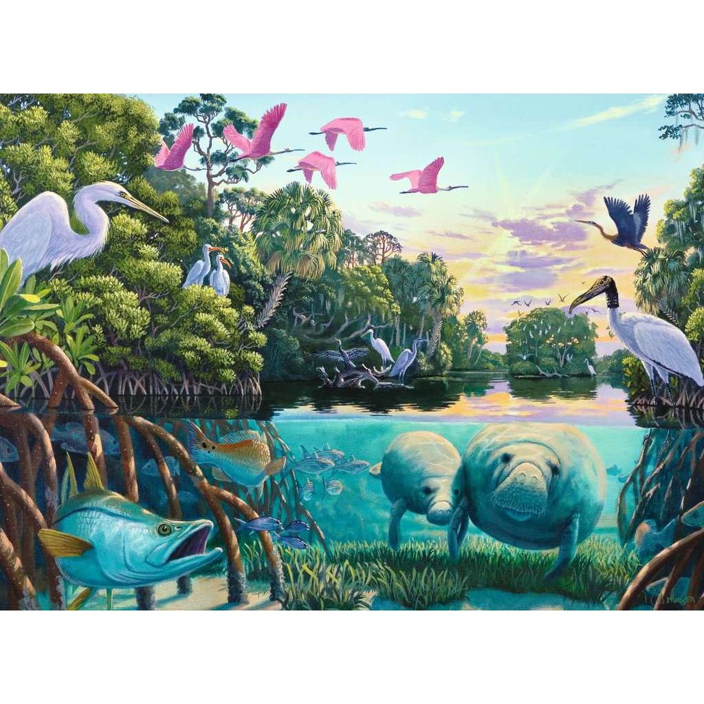 Thumbnail - Ravensburger Manatee Moments (500 Teile)