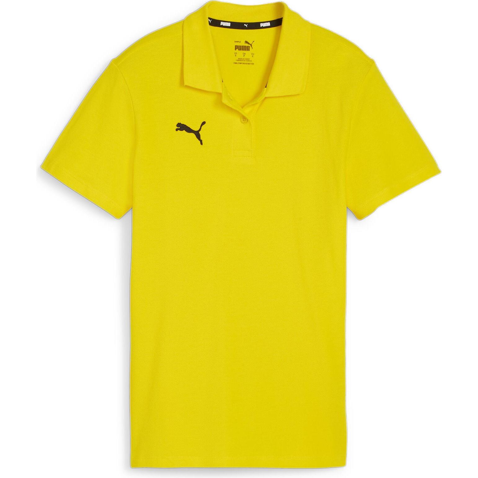 Puma, Damen, Sportshirt, teamGOAL Casuals Polo Wmn, Gelb, (XXL)