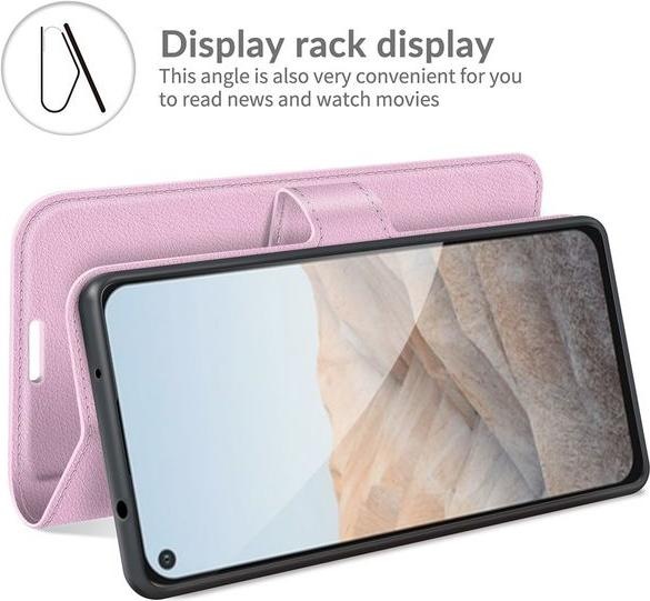 Produktbild MU Classic Litchi Leder Bookcover Series (Google Pixel 5a)