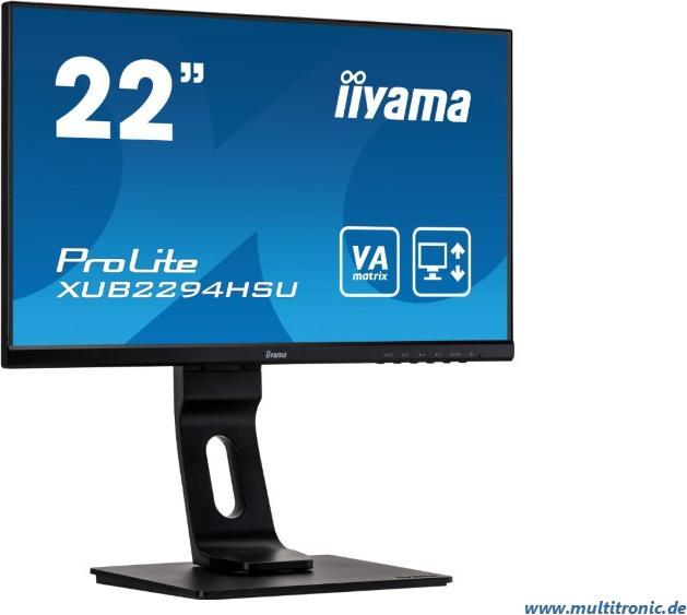 Actual product image iiyama ProLite XUB2294HSU-B2 (1920 x 1080 pixels, 21.50")