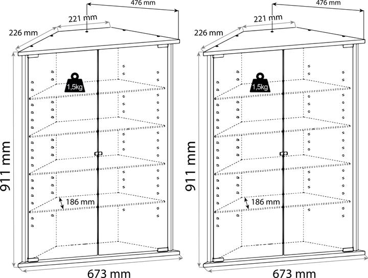 Nährwerte und Zutaten VCM Vecko Maxi (67 x 23 x 176 cm)