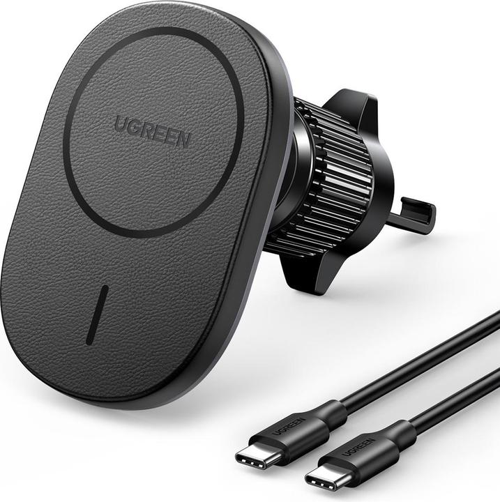 Actual product image Ugreen Bezprzewodowa ładowarka samochodowa W522 (czarna)