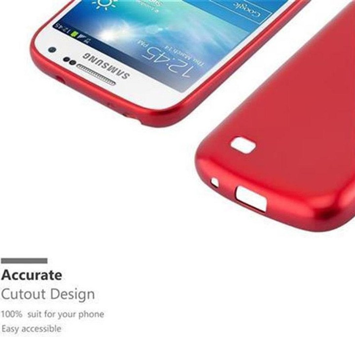 Produktbild Cadorabo TPU Matt Metallic Cover (Samsung Galaxy S4 mini)