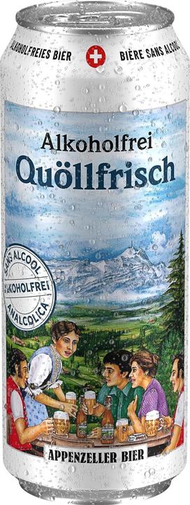 Produktbild Brauerei Locher Qullfrisch Alk.frei (6 x 50 cl)