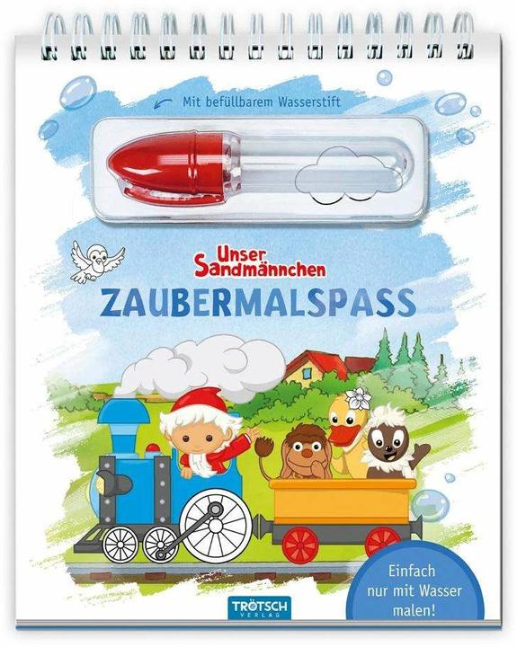 Image du produit Notre petit bonhomme de sable s'amuse à peindre avec un crayon à eau