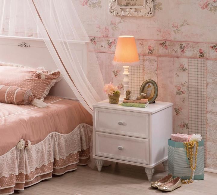 Immagine prodotto Cilek Comodino romantico (50 x 56 x 43 cm)