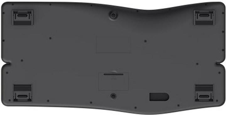 Actual product image Trust KEYRA Ergo Multi Wireless Keyboard US (Eng. Int., Wireless)