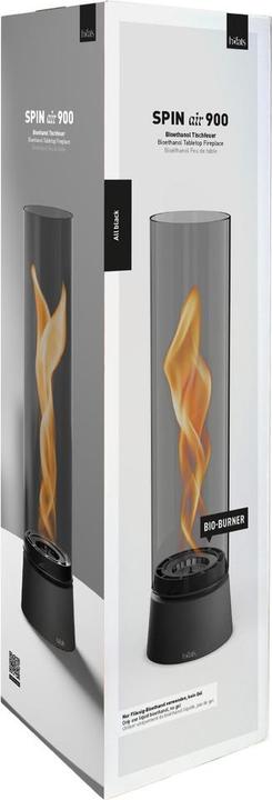 Produktbild Höfats SPIN air 900 all black Tischfeuer (10.60 cm)