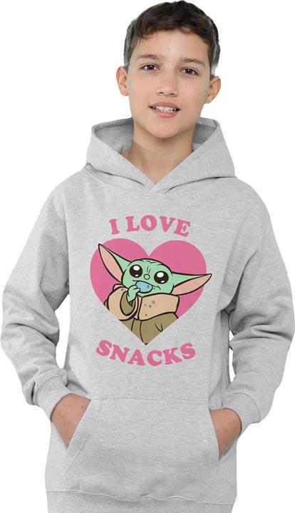 Produktbild Star Wars I Love Snacks Kapuzenpullover (128)