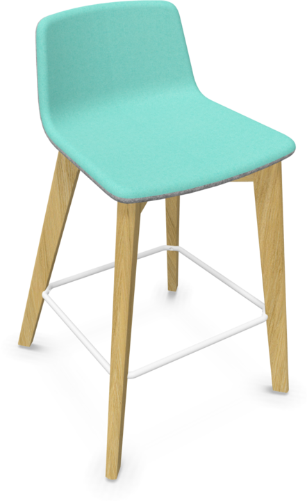 Mint, White, Light Grey Melange, Ash natural light grey stained