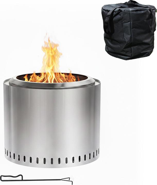 Relaxdays Rauchfreie Feuerschale (49 cm)