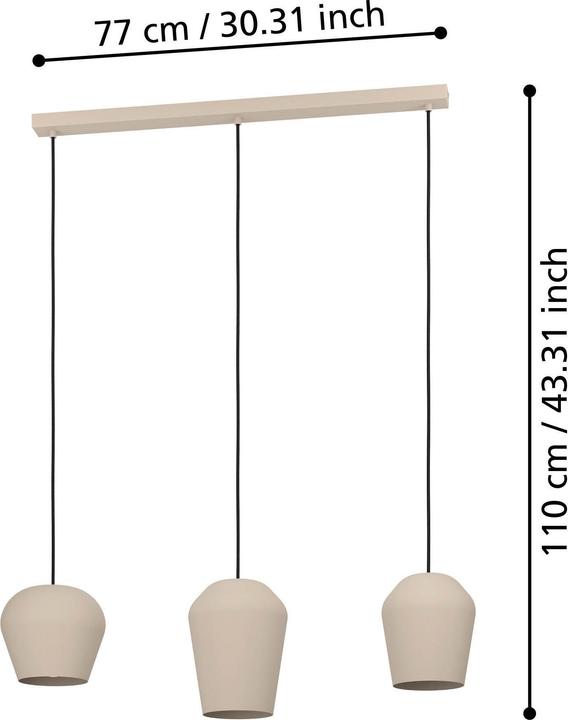 Immagine prodotto EGLO Luci a sospensione (E27)