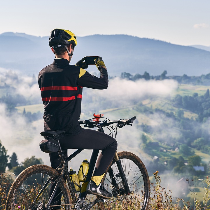 Produktbild Relaxdays Fahrrad-Handyhalterung