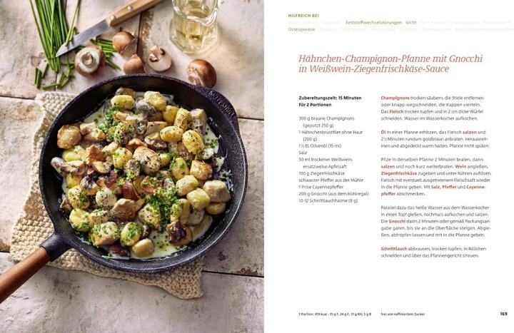 Image du produit Meine gesündesten 15-Minuten-Rezepte (Allemand, Franciska Ruby, Gudrun Strigin, Bettina Matthaei, 2023)