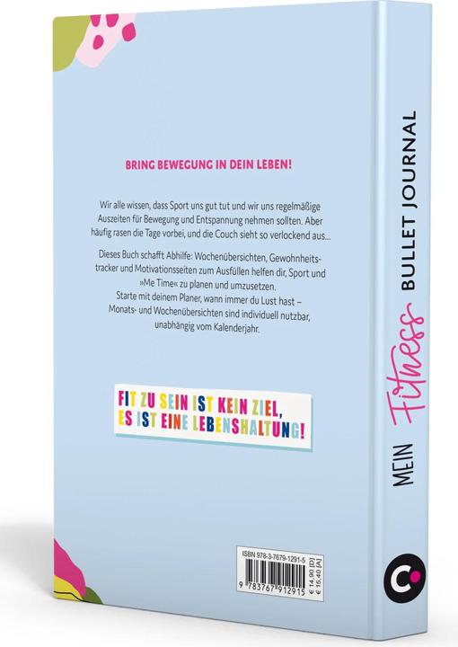 Produktbild Mein Fitness Bullet Journal. Der Planer für Sport und Achtsamkeit (Deutsch, Copress Sport, 2021)