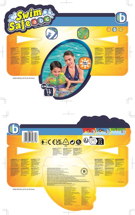 Produktbild Bestway Schwimmweste (S/M, bis 11 kg)