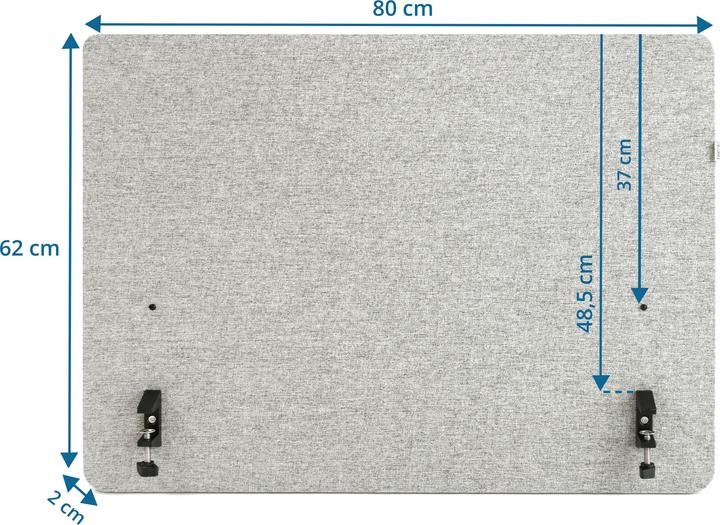 Produktbild Hjh Office Flexmiut D Side (80 x 62 cm)