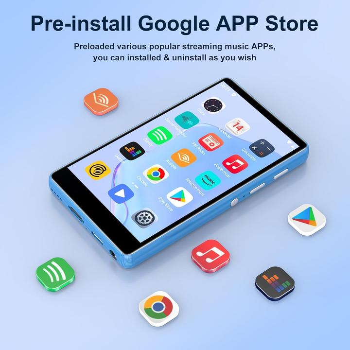 Produktbild Swofy MP3/MP4 Player M503 Pro mit Touchscreen & Bluetooth (64 GB)