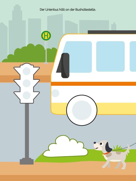 Actual product image My colourful dot sticker book: Vehicles