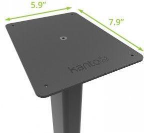 Produktbild Kanto TV-Halterung AUDIO AUDIO 28" UNIVERSAL BOOKSHELF SPEAKER FLOOR STAND - BLACK (PAIR)