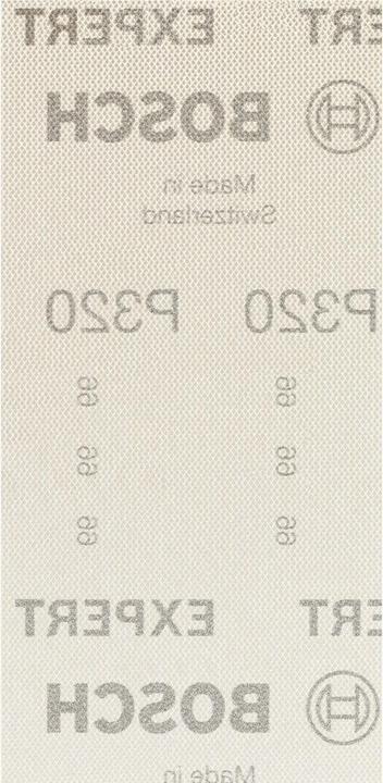 Actual product image Bosch Professional Zubehör Expert M480 sanding net for orbital sander, 93 x186 mm, G 320, 50 pcs. (320)