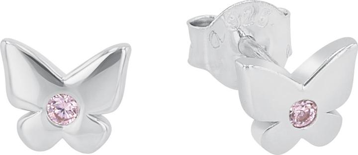 Image du produit Prinzessin Lillifee Boucles d'oreilles pour filles, argent 925 sterling, zirconium (synth.) | papillon (Argent 925)