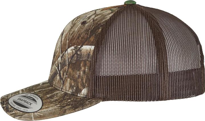 Produktbild Flexfit YP Classcis RealTree Camo Retro Trucker Cap - 181735 (One Size)