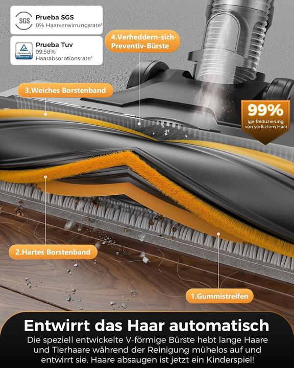 Image du produit Proscenic Aspirapolvere Senza Filo